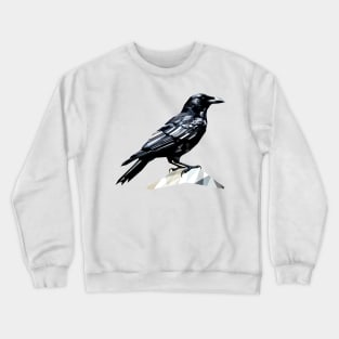 Origami Black Crow Crewneck Sweatshirt